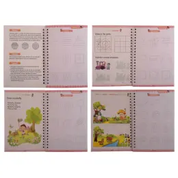 Magic Practise Copybook Set Drawing Open